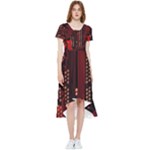 Technology Computer Circuit High Low Boho Dress