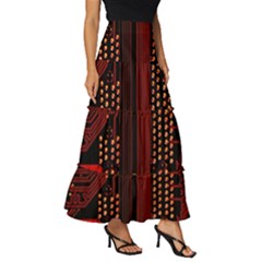 Tiered Ruffle Maxi Skirt 