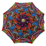 Psychedelic Trippy Hippie  Weird Art Straight Umbrellas