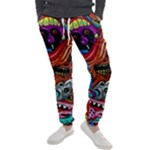 Psychedelic Trippy Hippie  Weird Art Men s Jogger Sweatpants