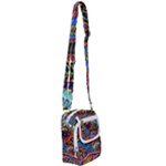 Psychedelic Trippy Hippie  Weird Art Shoulder Strap Belt Bag