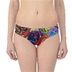Psychedelic Trippy Hippie  Weird Art Hipster Bikini Bottoms