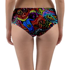Reversible Mid-Waist Bikini Bottoms 