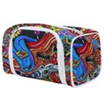 Psychedelic Trippy Hippie  Weird Art Toiletries Pouch