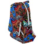 Psychedelic Trippy Hippie  Weird Art Travelers  Backpack