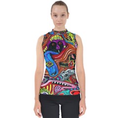 Mock Neck Shell Top 
