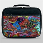 Psychedelic Trippy Hippie  Weird Art Lunch Bag