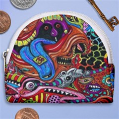 Horseshoe Style Canvas Pouch 