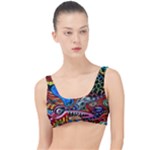 Psychedelic Trippy Hippie  Weird Art The Little Details Bikini Top