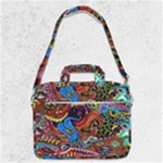 Psychedelic Trippy Hippie  Weird Art MacBook Pro 13  Shoulder Laptop Bag 