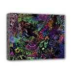Trippy Dark Psychedelic Deluxe Canvas 14  x 11  (Stretched)