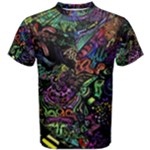 Trippy Dark Psychedelic Men s Cotton T-Shirt