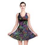 Trippy Dark Psychedelic Reversible Skater Dress