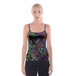 Trippy Dark Psychedelic Spaghetti Strap Top