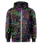 Trippy Dark Psychedelic Men s Zipper Hoodie