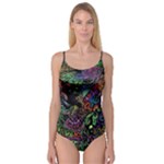 Trippy Dark Psychedelic Camisole Leotard 