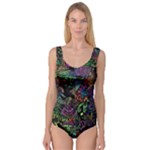 Trippy Dark Psychedelic Princess Tank Leotard 