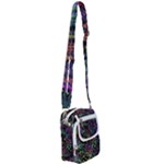 Trippy Dark Psychedelic Shoulder Strap Belt Bag