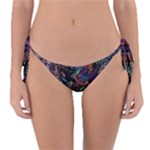 Trippy Dark Psychedelic Reversible Bikini Bottoms