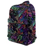 Trippy Dark Psychedelic Classic Backpack