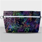 Trippy Dark Psychedelic Handbag Organizer