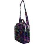 Trippy Dark Psychedelic Crossbody Day Bag