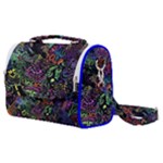 Trippy Dark Psychedelic Satchel Shoulder Bag