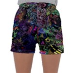 Trippy Dark Psychedelic Sleepwear Shorts