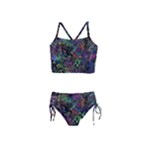 Trippy Dark Psychedelic Girls  Tankini Swimsuit