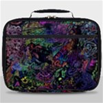 Trippy Dark Psychedelic Full Print Lunch Bag