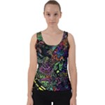 Trippy Dark Psychedelic Velvet Tank Top