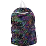 Trippy Dark Psychedelic Foldable Lightweight Backpack