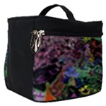 Trippy Dark Psychedelic Make Up Travel Bag (Small)