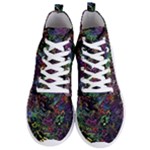 Trippy Dark Psychedelic Men s Lightweight High Top Sneakers