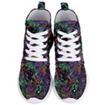 Trippy Dark Psychedelic Women s Lightweight High Top Sneakers