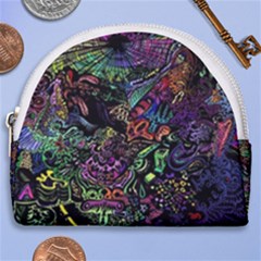 Horseshoe Style Canvas Pouch 