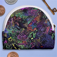 Horseshoe Style Canvas Pouch 