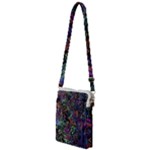 Trippy Dark Psychedelic Multi Function Travel Bag