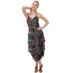 Trippy Dark Psychedelic Layered Bottom Dress