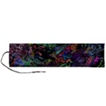 Trippy Dark Psychedelic Roll Up Canvas Pencil Holder (L)