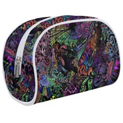 Trippy Dark Psychedelic Make Up Case (Medium) from ArtsNow.com