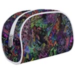 Trippy Dark Psychedelic Make Up Case (Medium)