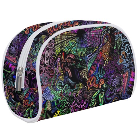 Trippy Dark Psychedelic Make Up Case (Large) from ArtsNow.com