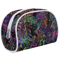 Trippy Dark Psychedelic Make Up Case (Large) from ArtsNow.com