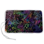 Trippy Dark Psychedelic Pen Storage Case (S)