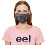 Trippy Dark Psychedelic Cloth Face Mask (Adult)
