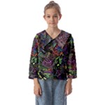 Trippy Dark Psychedelic Kids  Sailor Shirt