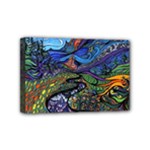 Psychedelic Landscape Mini Canvas 6  x 4  (Stretched)
