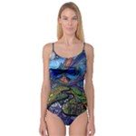 Psychedelic Landscape Camisole Leotard 