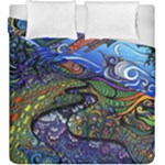 Psychedelic Landscape Duvet Cover Double Side (King Size)